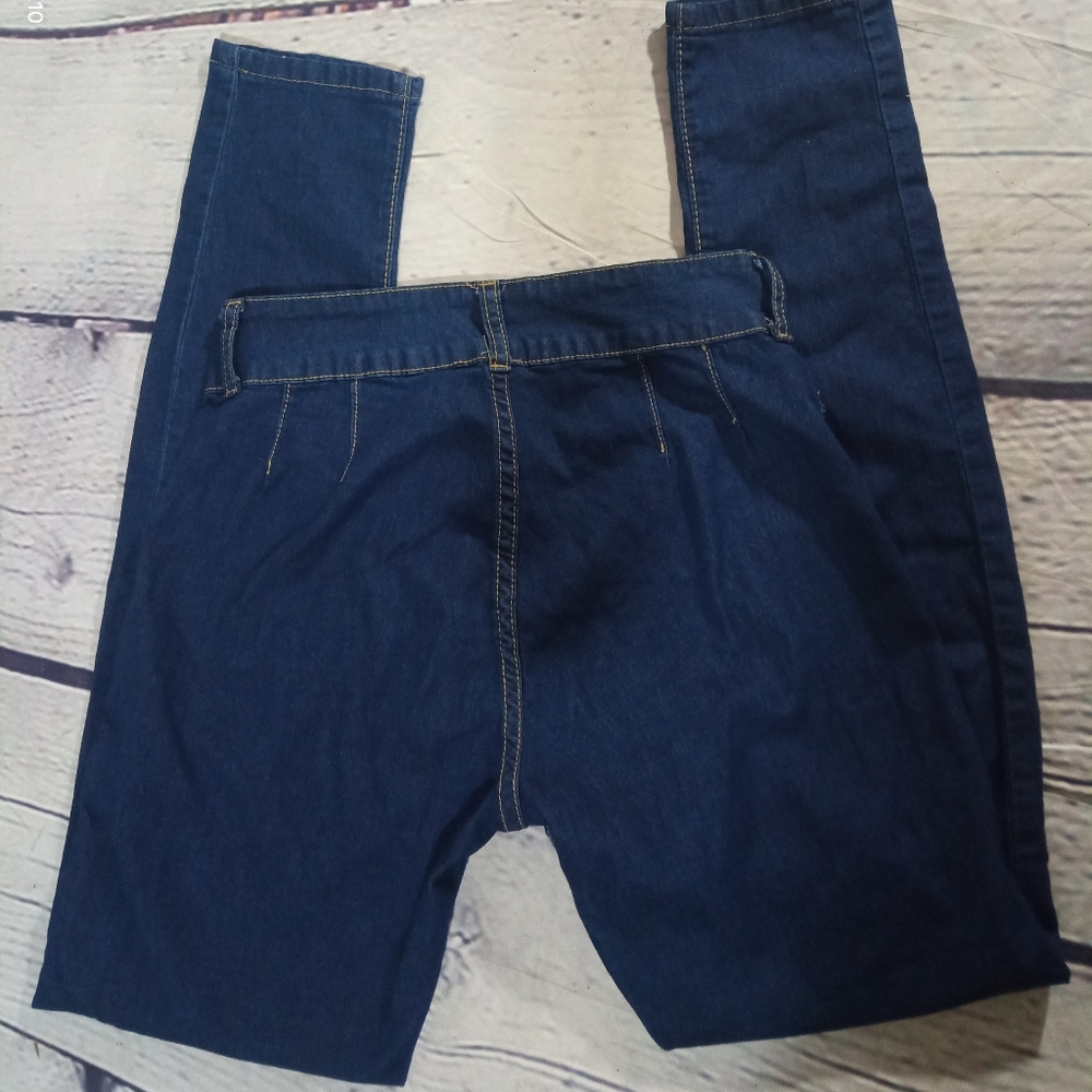 See updated listing Max offeDouble button bum lifting contouring Dark Blue Jeans - Picture 8 of 9